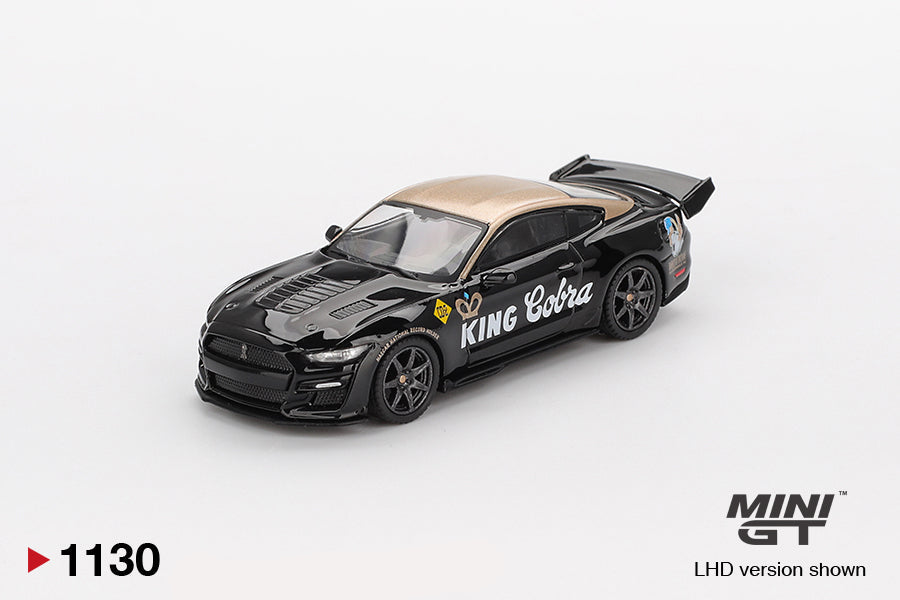 Mini GT #1130: SHELBY GT500 DRAGON SNAKE CONCEPT BLACKGOLD