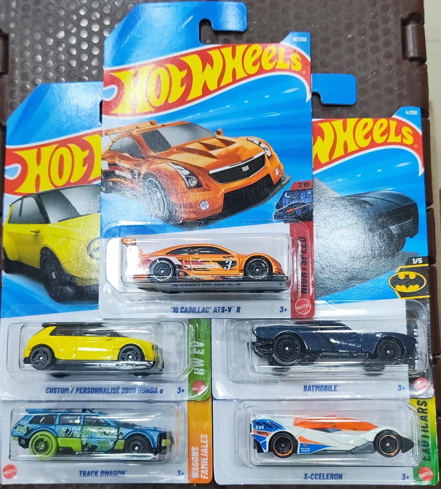 Hot Wheels Mainline - Combo Pack of Mix 5 Cars - K Case 2026