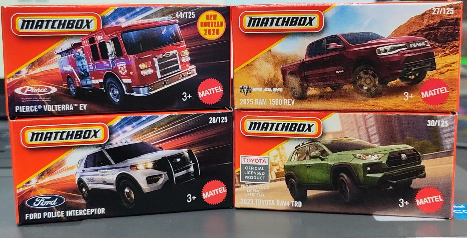 Matchbox Mainline - Combo Pack of 4 Cars - DNK70 - 004