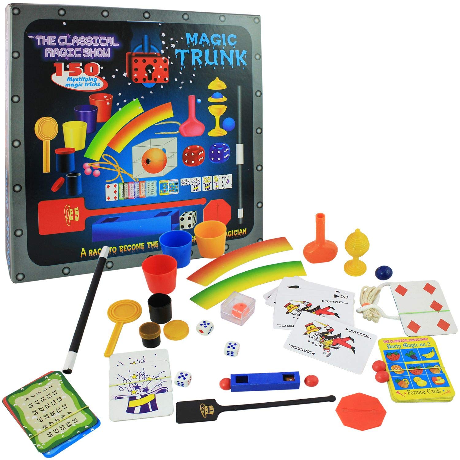 EKTA Magic Trunk - The Classical Magic Show, Multicolor for Kids