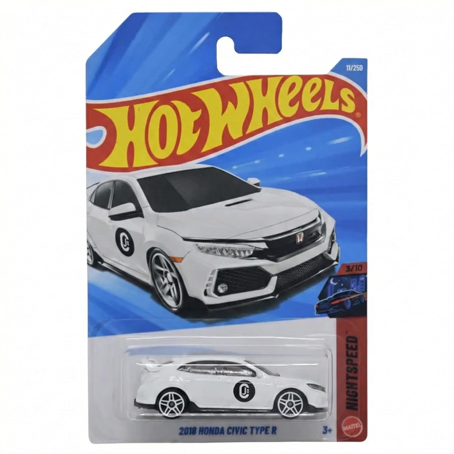 Hot Wheels Mainline - Long Card - 2018 Honda Civic Type R