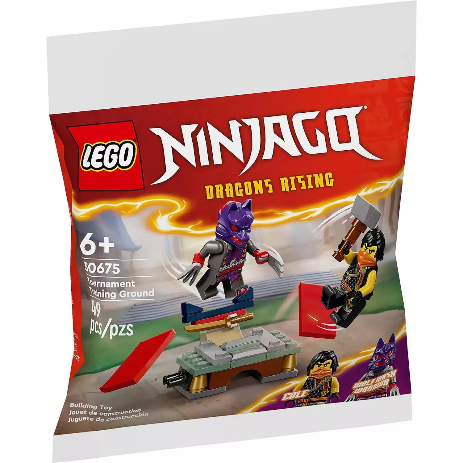 LEGO Ninjago Tournament Training Ground Building Kit 30675
