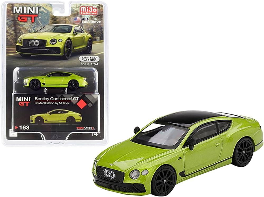 MINI GT Imported Edition - Bentley Continental GT - Limited Edition by Mulliner - #163
