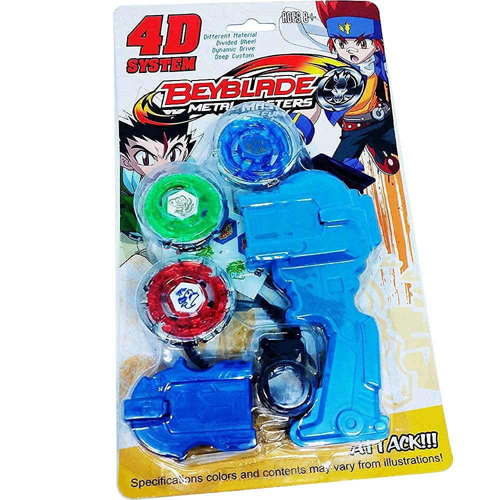 Beyblad Metal Fusion beyblade Combo Pack of 3 beyblade for kids Little Children multicolor