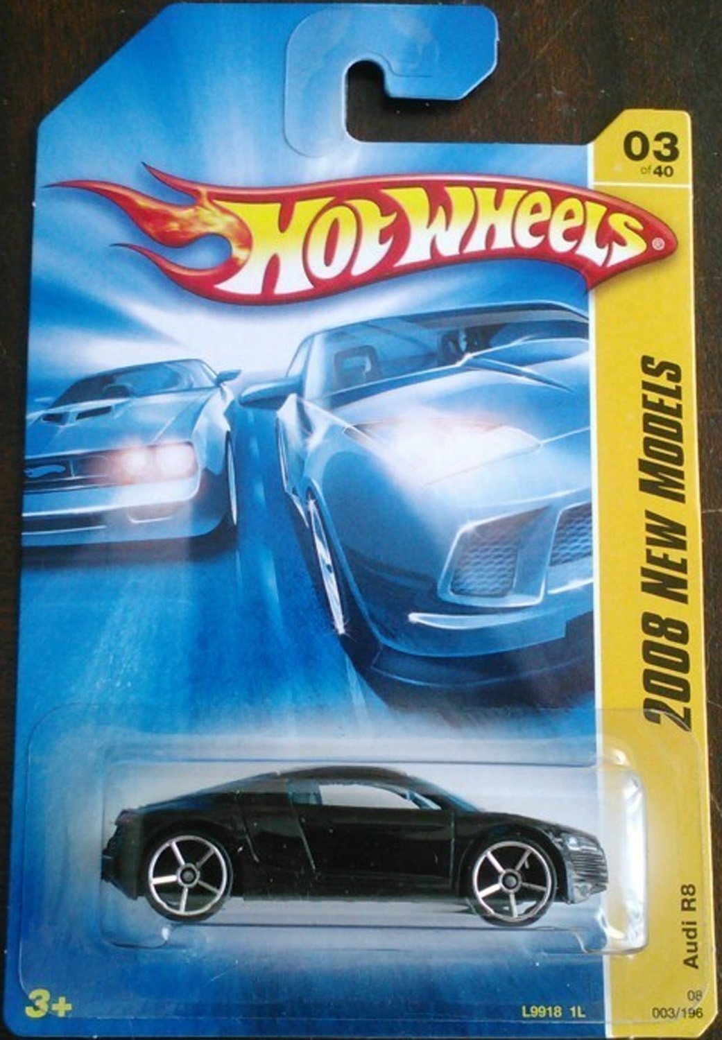 Hot Wheels Imported Premium - Audi R8 - Black