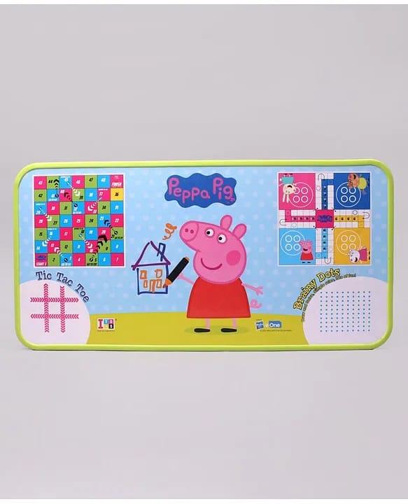 Itoys Ludo Game Table with Dice | Study table | Laptop Table | Assorted | Multicolor