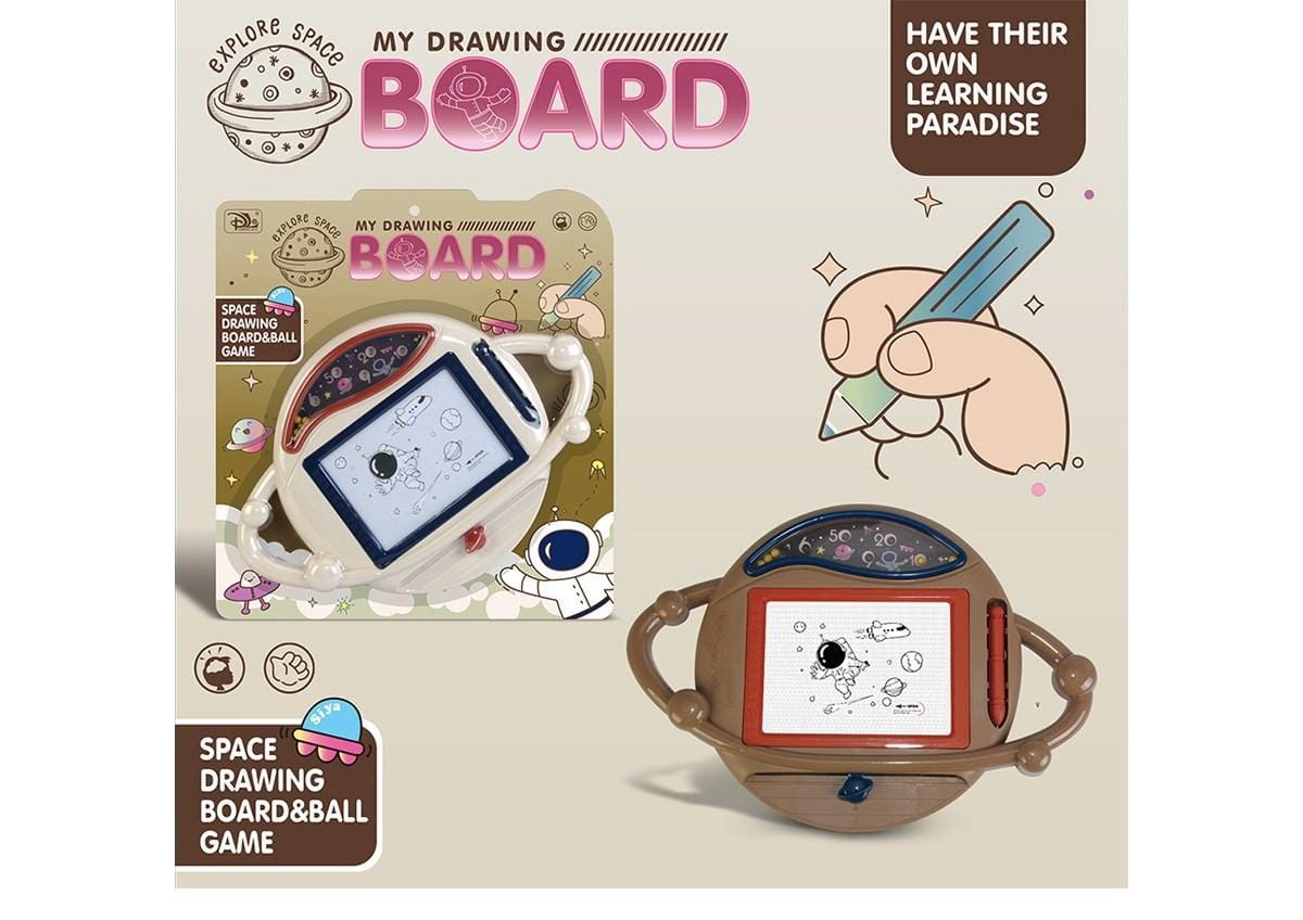 Magnetic Black and White Writing Board for Kids