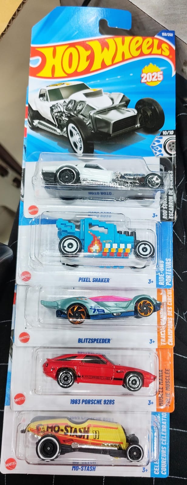 Hot Wheels Mainline - Combo Pack of 5 Cars - P Case & N Case Combo - Long Card (0)