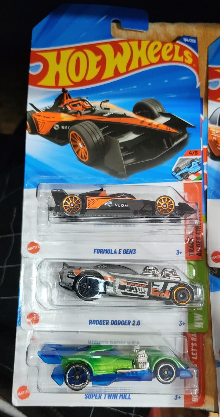 Hot Wheels Mainline - P Case 2025 - Combo Pack of 3 Cars - (1)