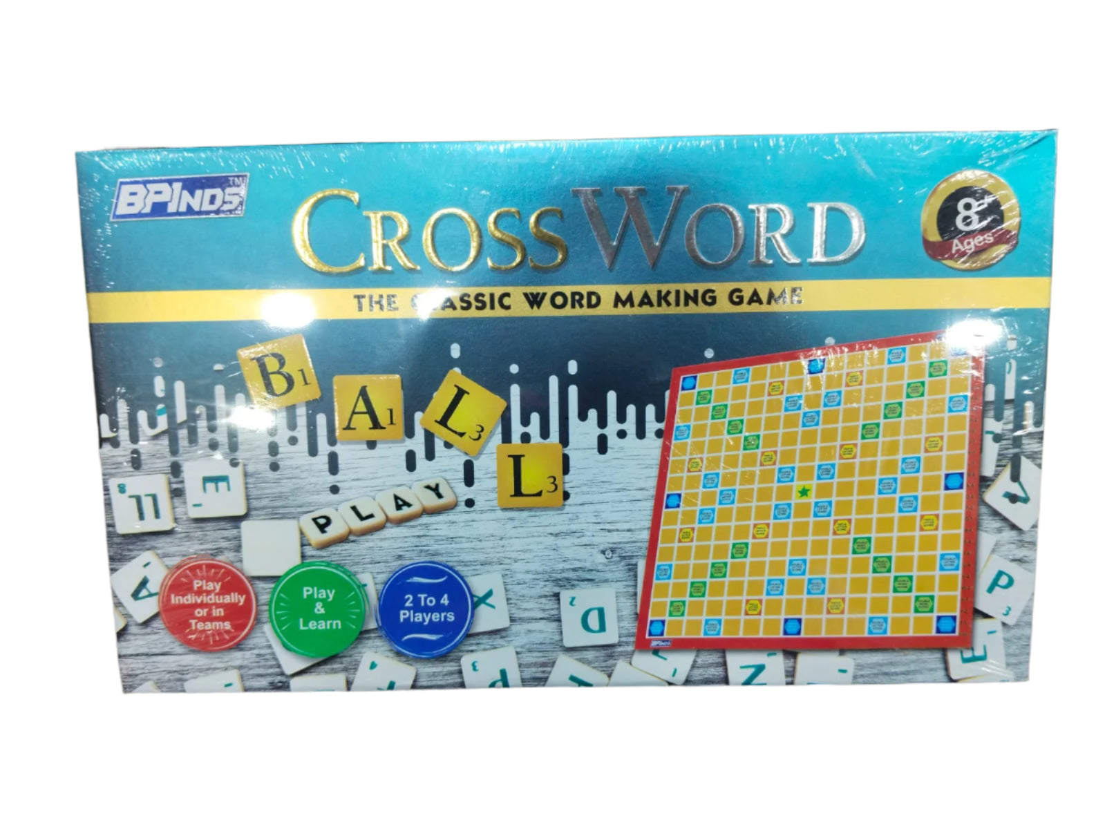 Crossword The Classic Word Making game - Multicolor