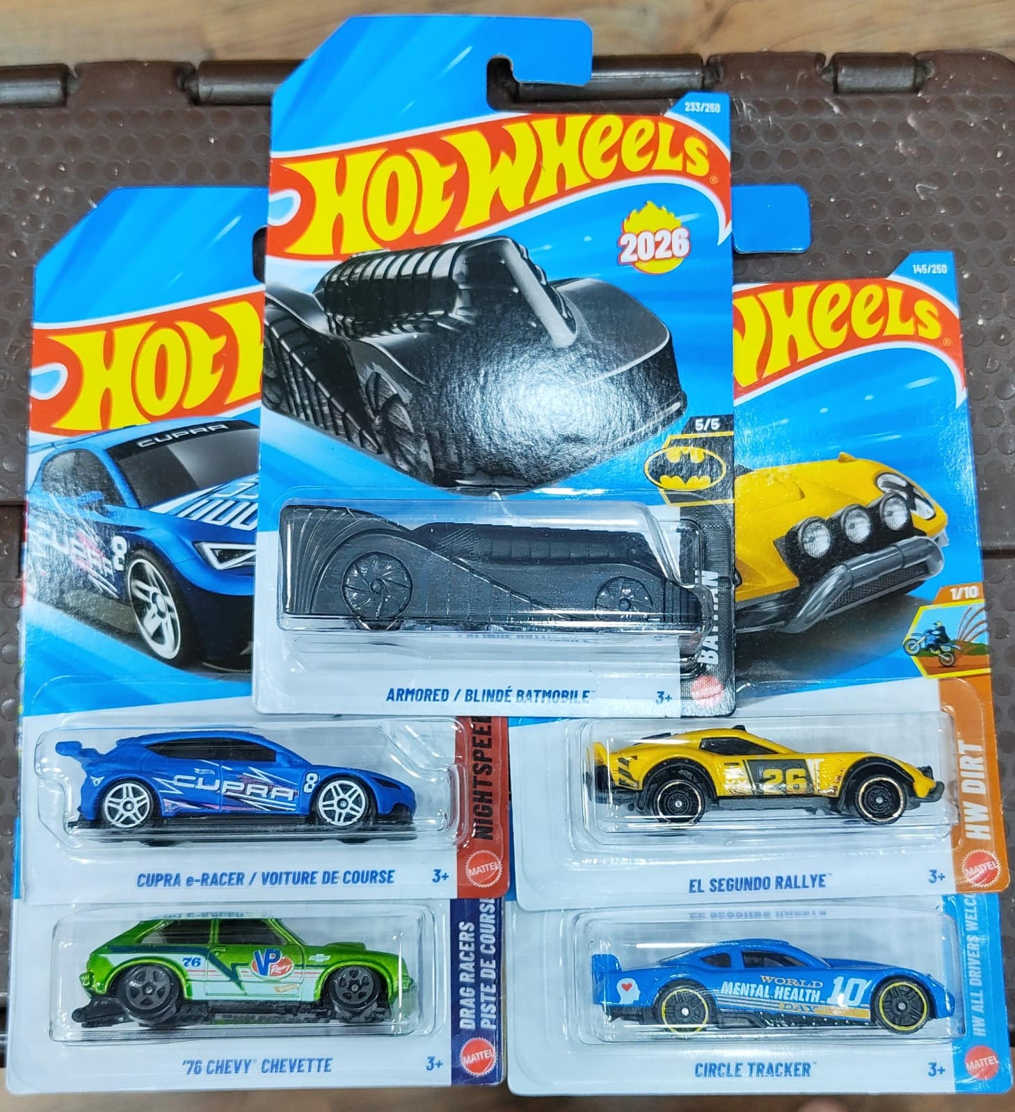 Hot Wheels Mainline - Pack of 5 Cars - N Case 2026