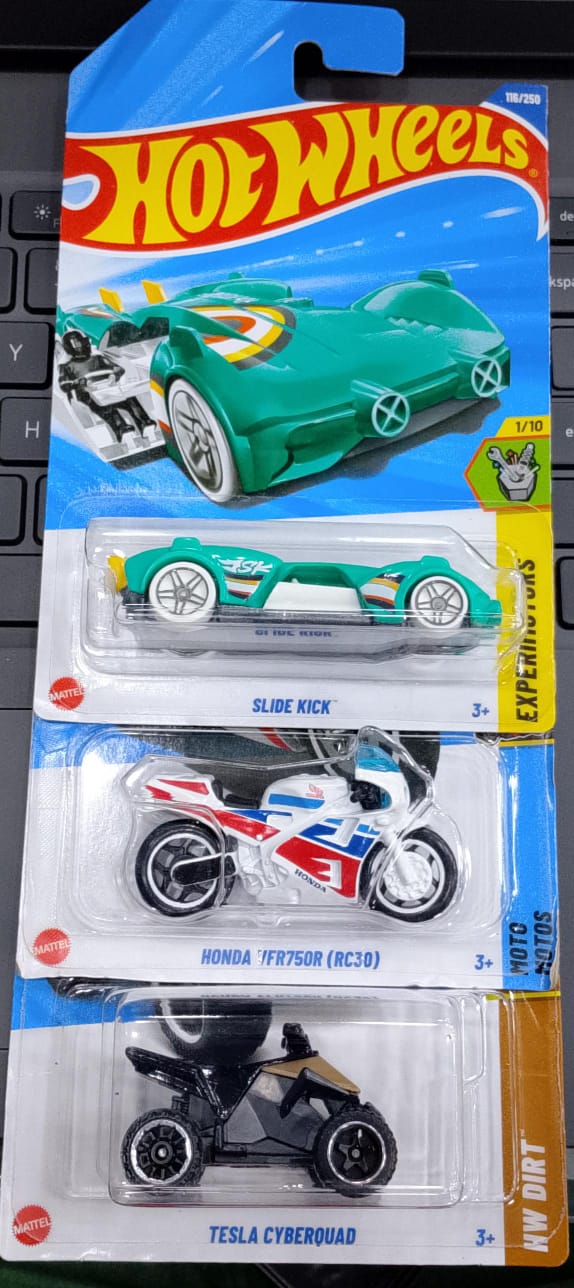 Hot Wheels Mainline - M Case (2025) - Combo Car 3 Pcs - Long Card