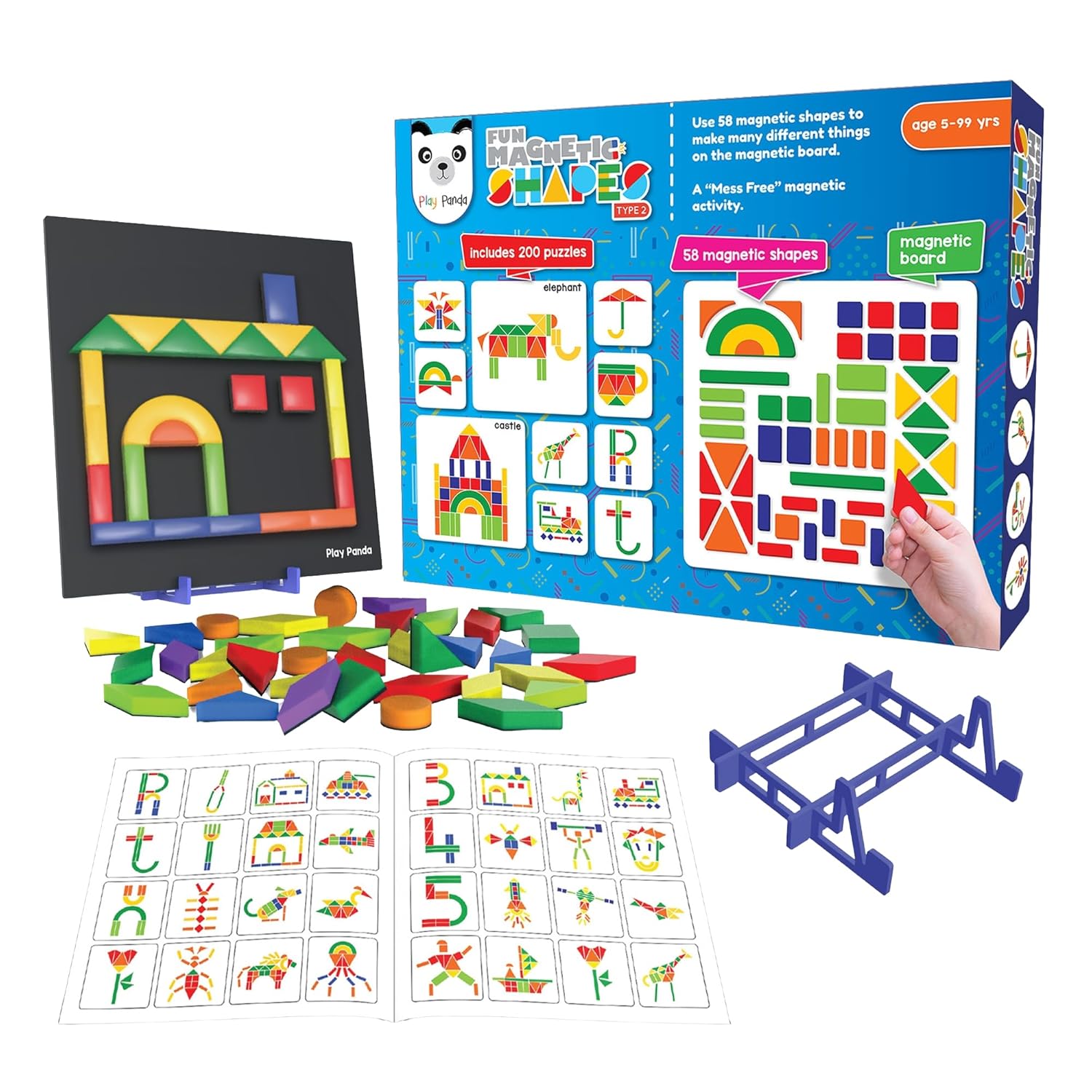 Play Panda Fun Magnetic Shapes Senior Type 2