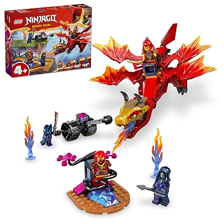 LEGO 71815 NINJAGO Kai’s Source Dragon Battle Set - 120 Pcs - Multicolor