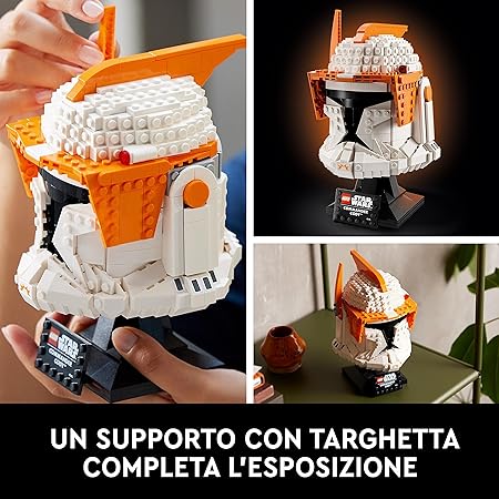 LEGO 75350 Star Wars Clone Commander Cody Helmet Building Kit - 776 Pieces - Multicolor