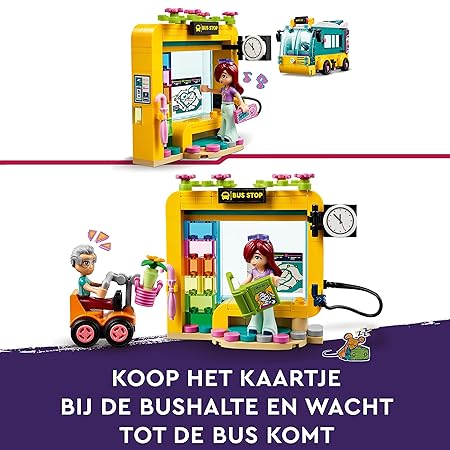 LEGO 41759 Friends Heartlake City Bus Building Toy Set - 480 Pieces - Multicolor