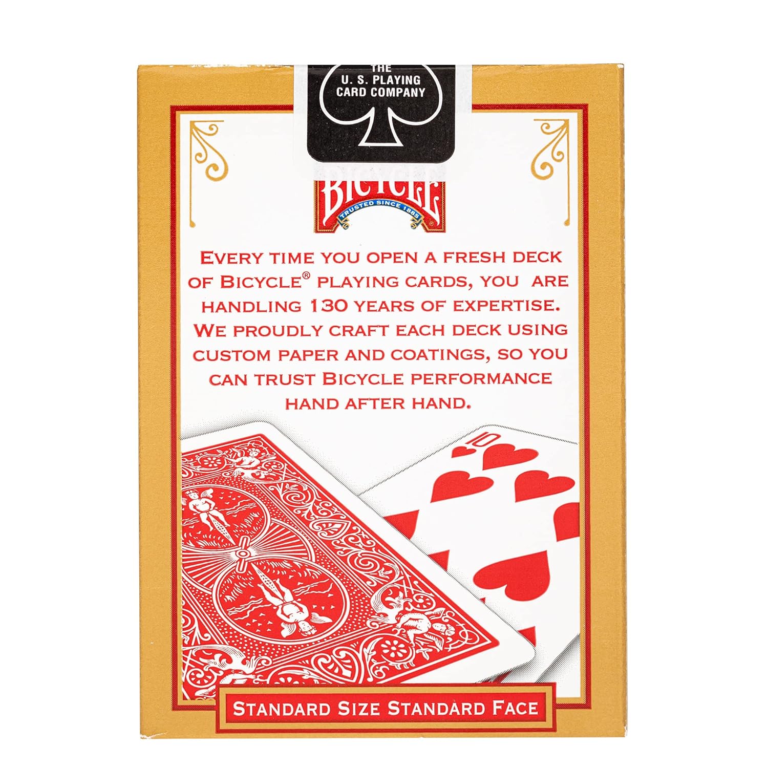 Bicycle Standard Rider Back Playing Card Game - Pack of 2 for All Ages, Standard Rider Back Playing Cards - Pack of 2,for Adult