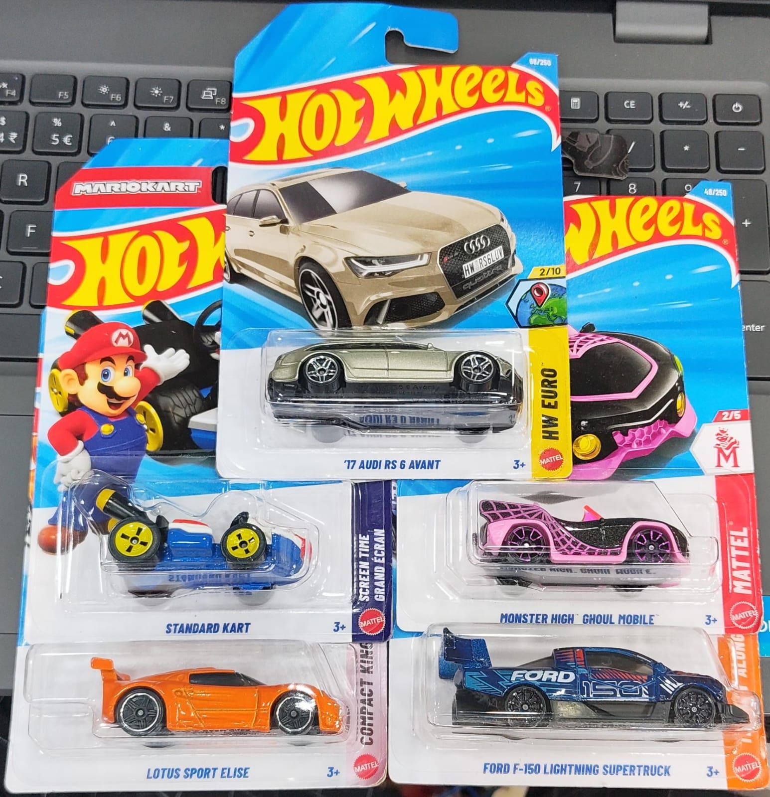 Hot Wheels Mainline - Combo Pack of 5 Cars - Long Card - H Case 2026 - 01