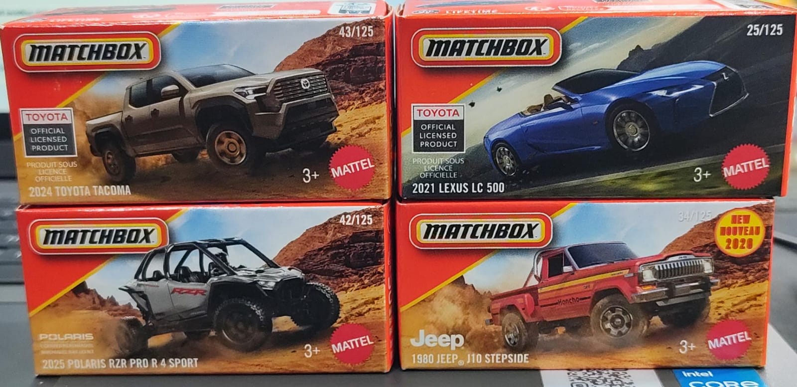 Matchbox Mainline - Combo Pack of 4 Cars - DNK70 - 001