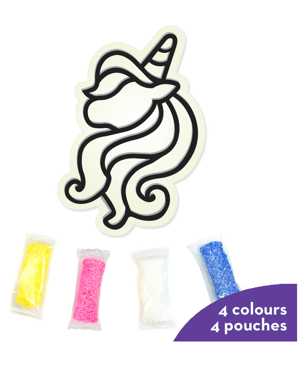 Imagi Make Fleximos Window Art Unicorn Sticker - Multicolour