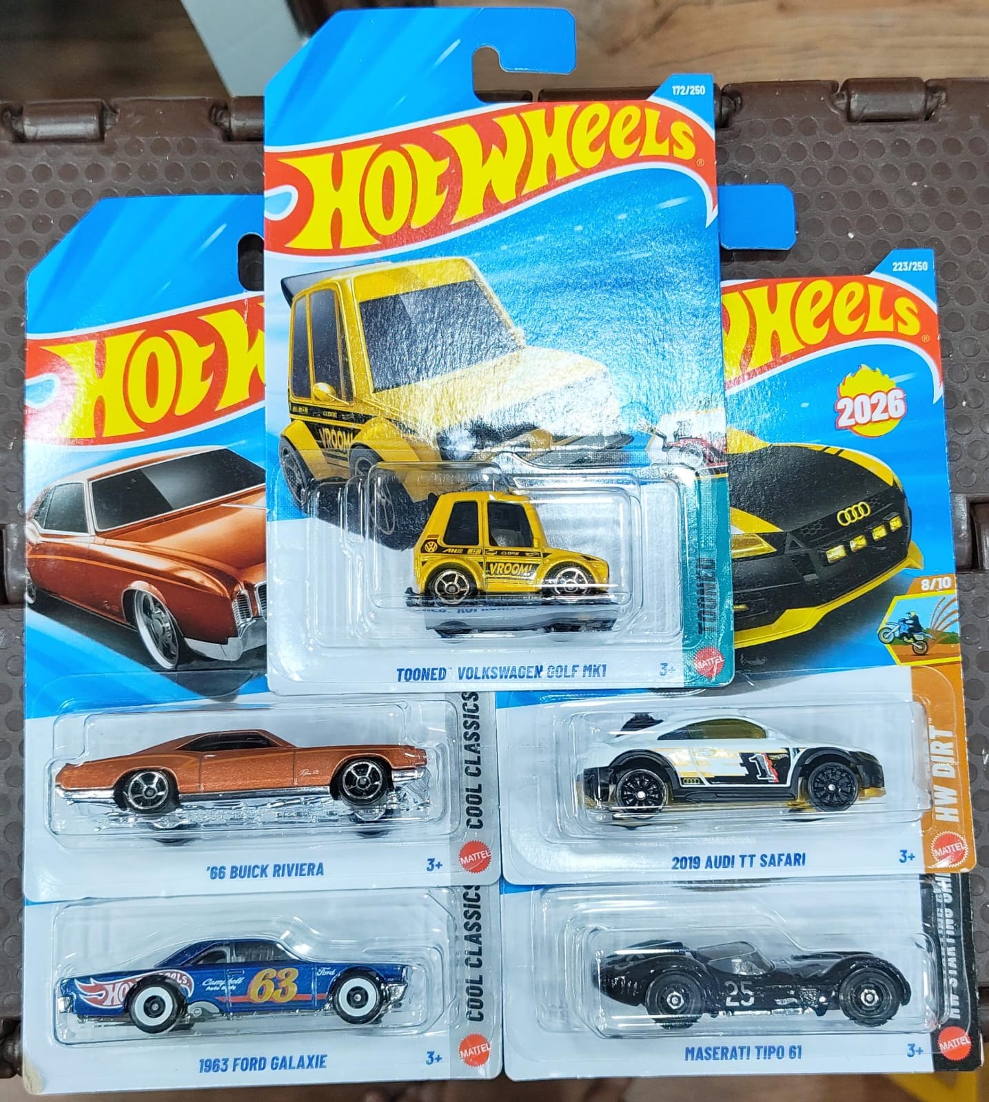 Hot Wheels Mainline - Pack of 5 Cars - N Case 2026
