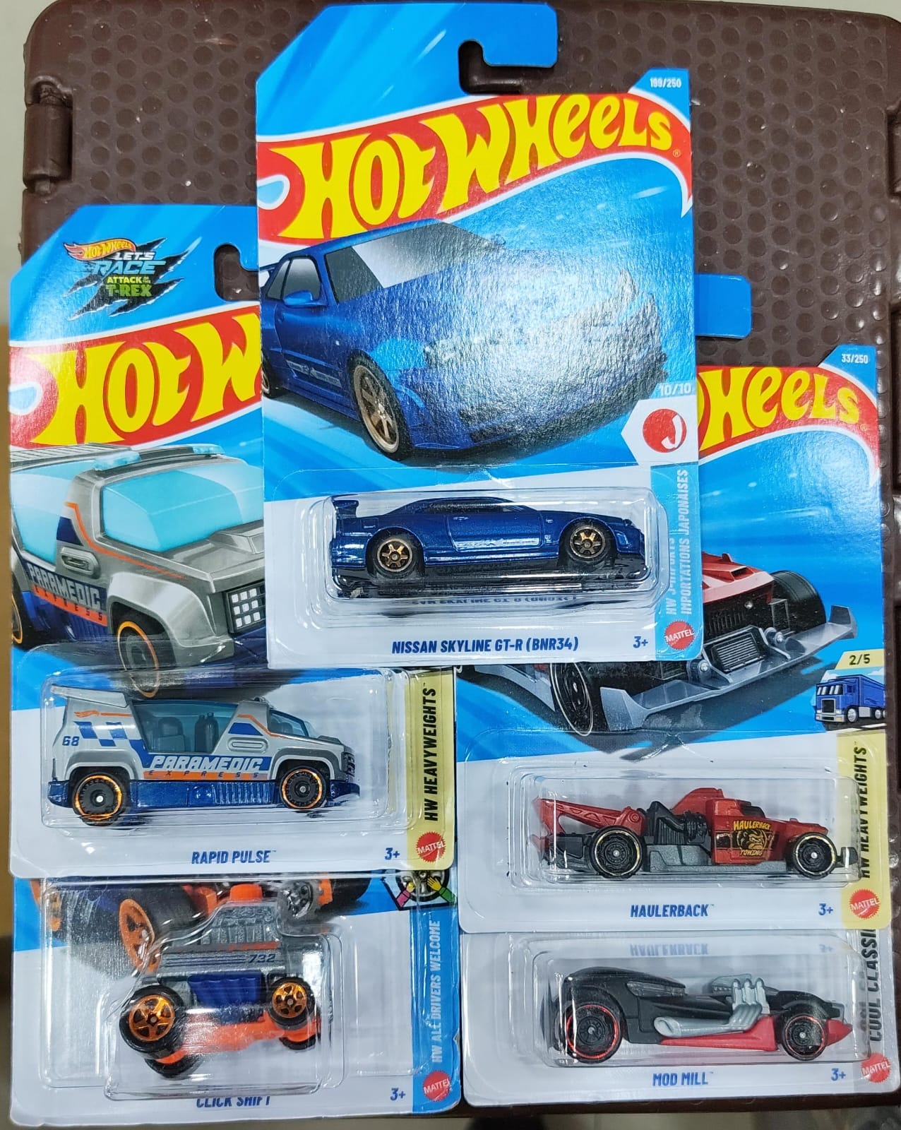 Hot Wheels Mainline - Combo Pack of Mix 5 Cars - K Case 2026