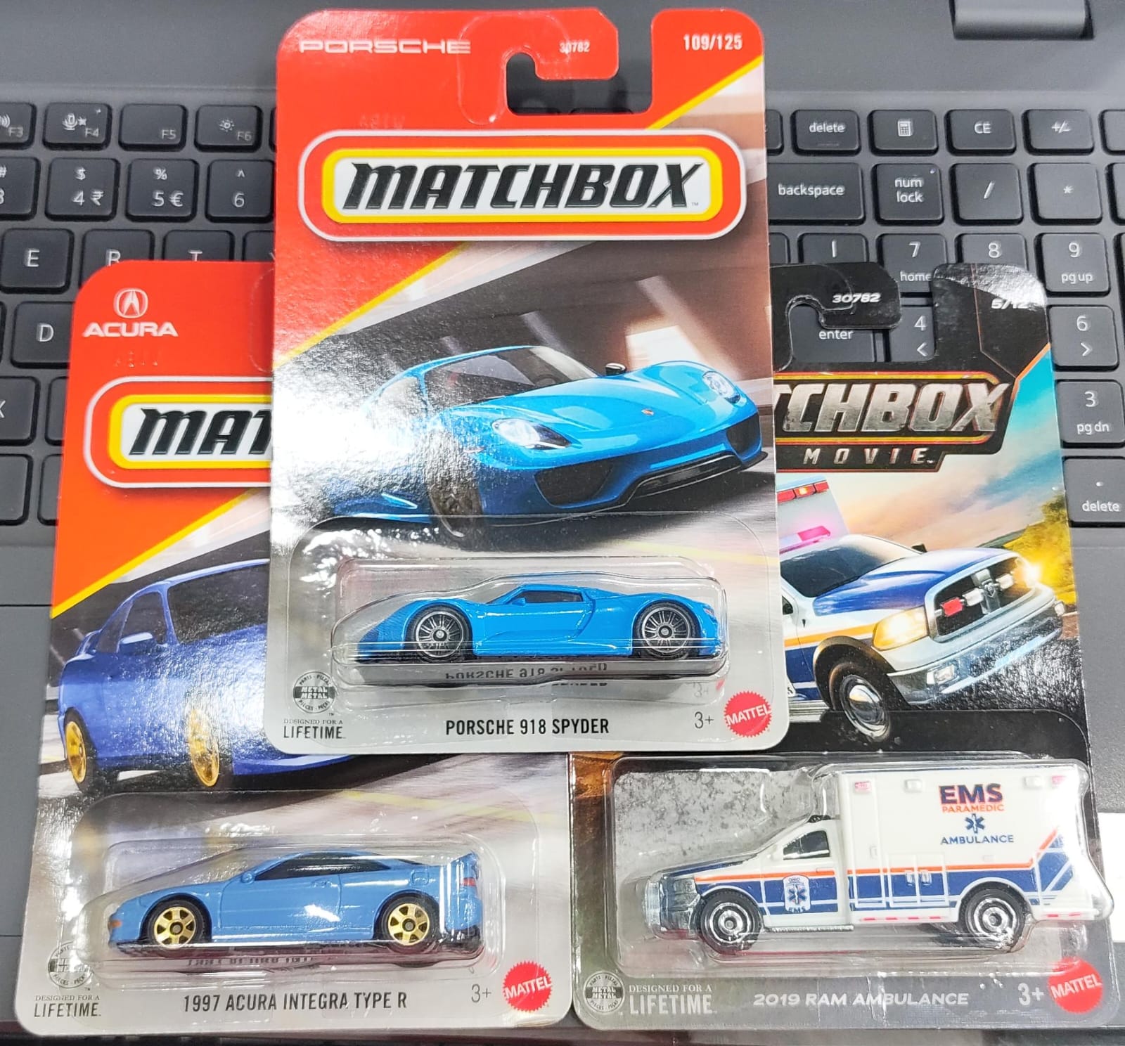 Matchbox Mainline - Combo Pack of 3 Cars - 30782-95FL