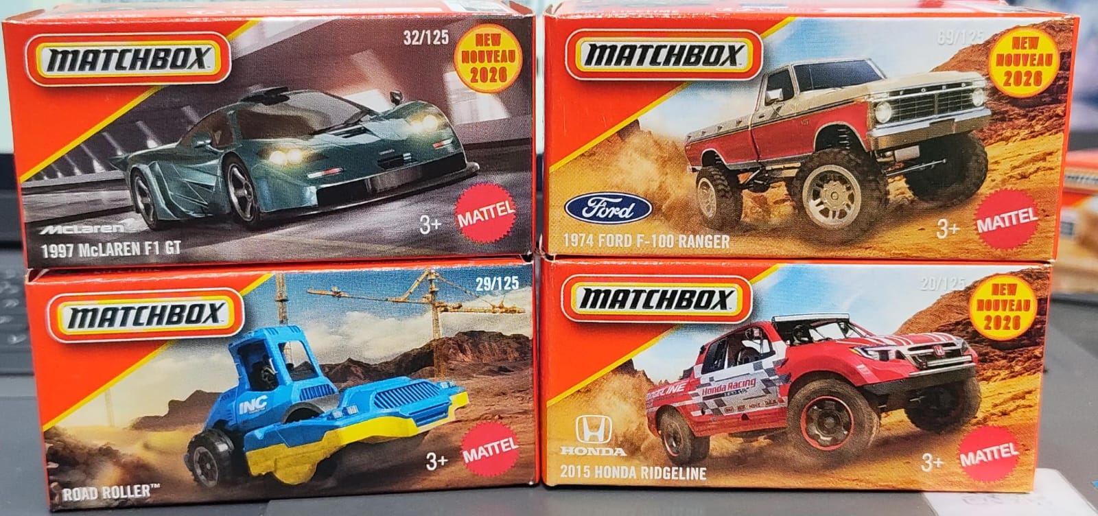 Matchbox Mainline - Combo Pack of 4 Cars - DNK70 - 001