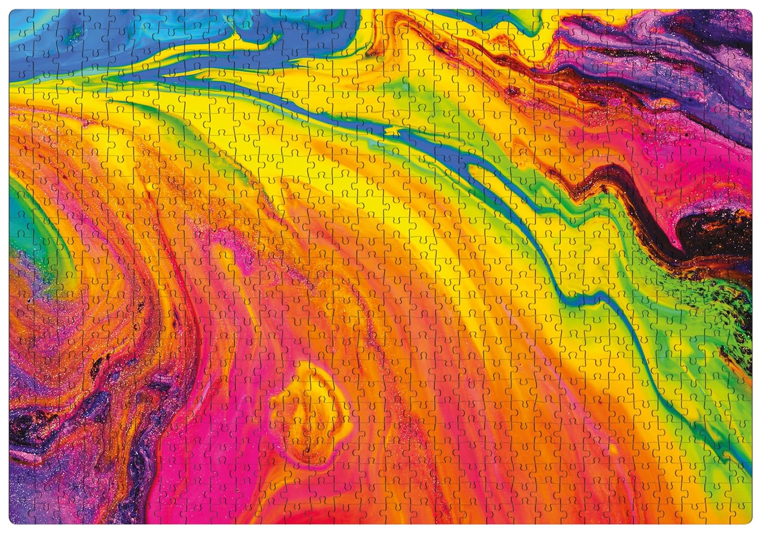 Frank Colour Cascade 750 Piece Jigsaw Puzzle for Kids 15+Years and Adults- Puzzles for Focus, Memory, Mental Boost - 34805