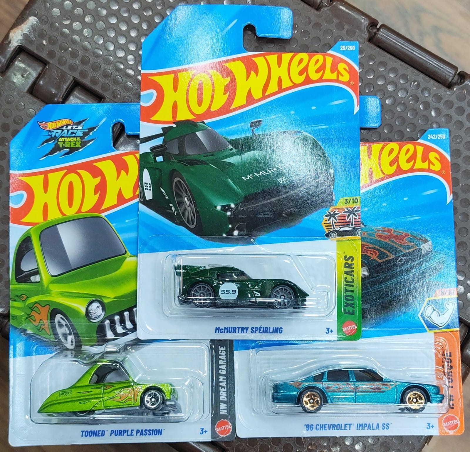 Hot Wheels Mainline - Pack of 3 Cars - P Case 2026