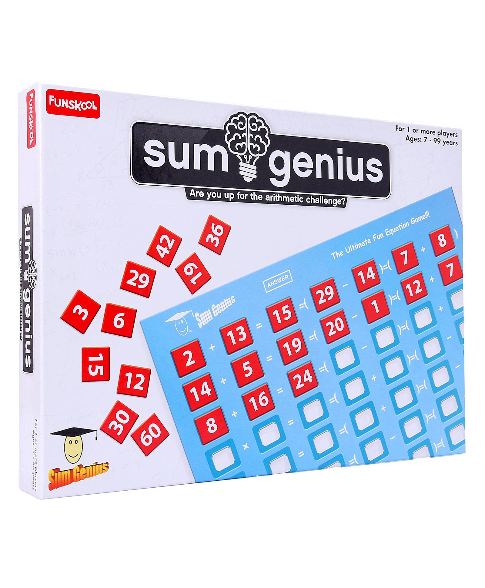 Funskool Sum Genius Activity Kit - Multicolor