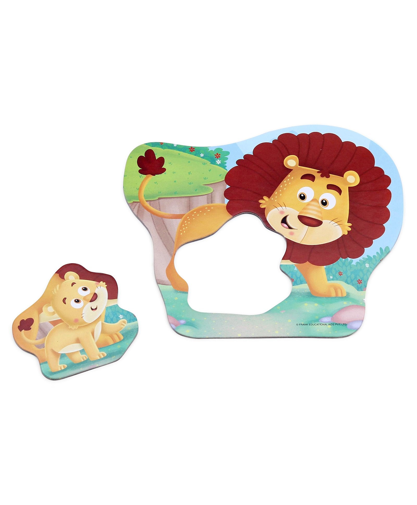 Frank Animals and Babies Early Jigsaw Puzzle Multicolor - 14 pieces