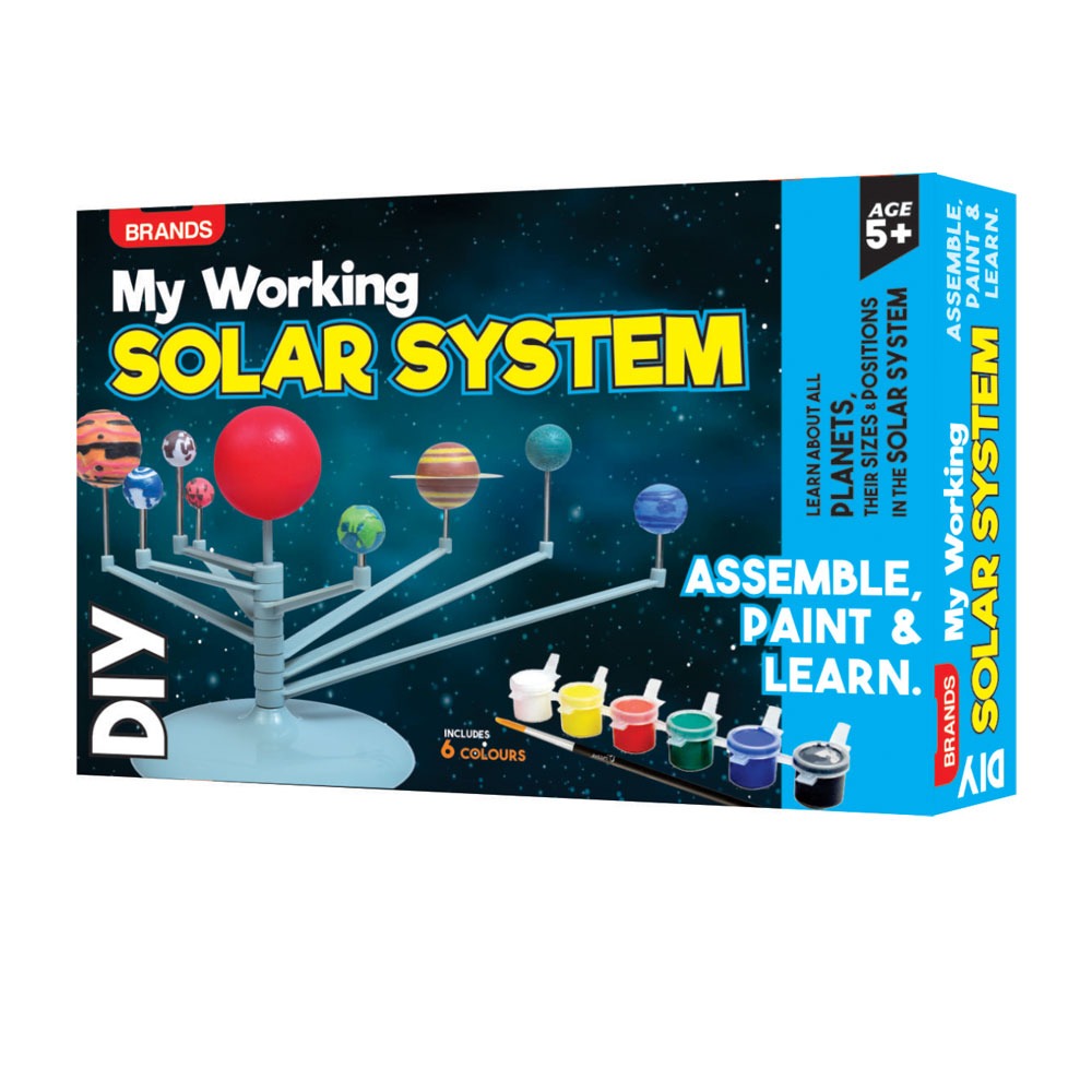 Brands My Working Solar System Board Game For Kids - Multicolor