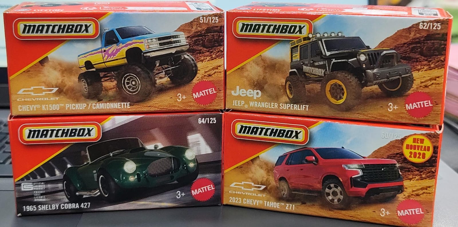 Matchbox Mainline - Combo Pack of 4 Cars - DNK70 - 006