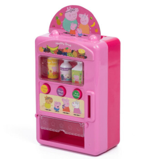 Peppa Pig Children’s Toy Soda Machine - Kids Automatic Soda Vending Machine
