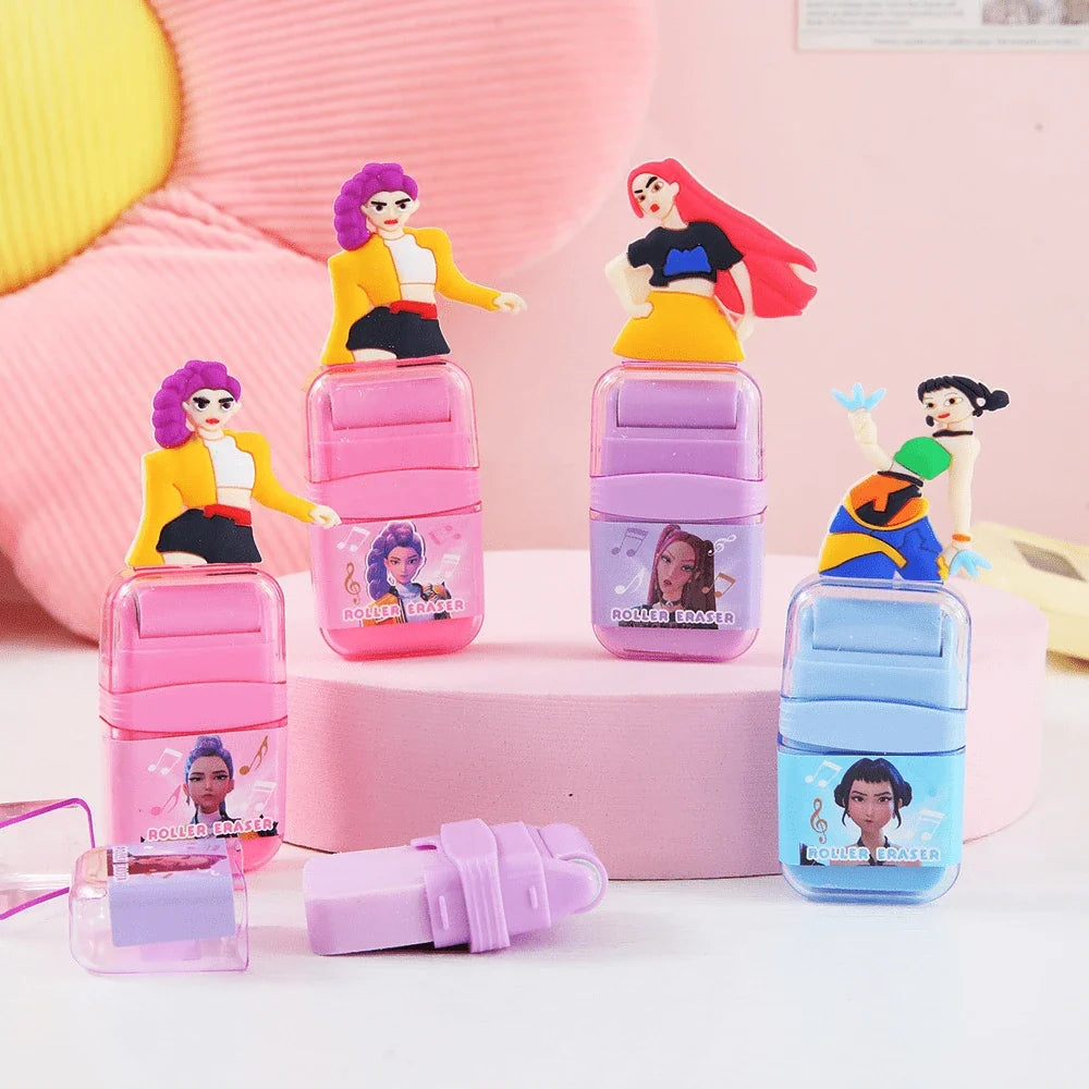 Cartoon themed Erasers for Kids | Stationary Set for Kids | Different Shape Erasers Birthday Return Gift Combo Pack of 3 pcs