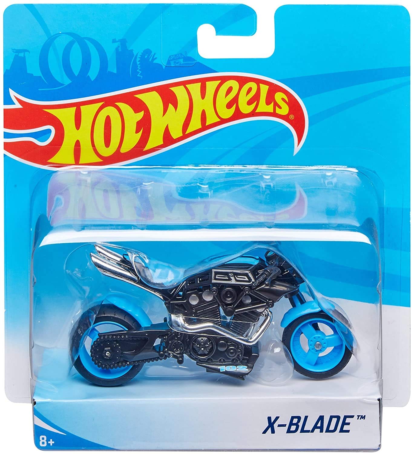 Hot Wheels X-Blade Bike - Black & Blue