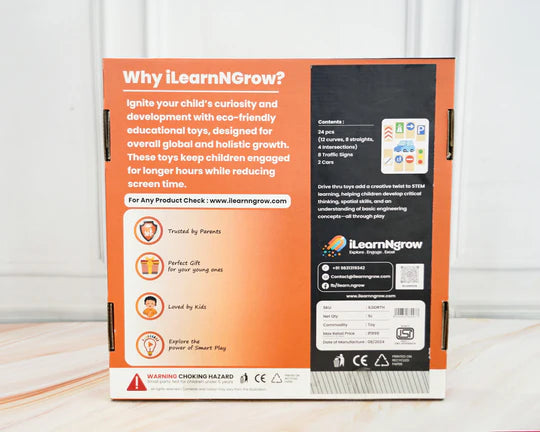 ilearnngrow Road Tracks Game