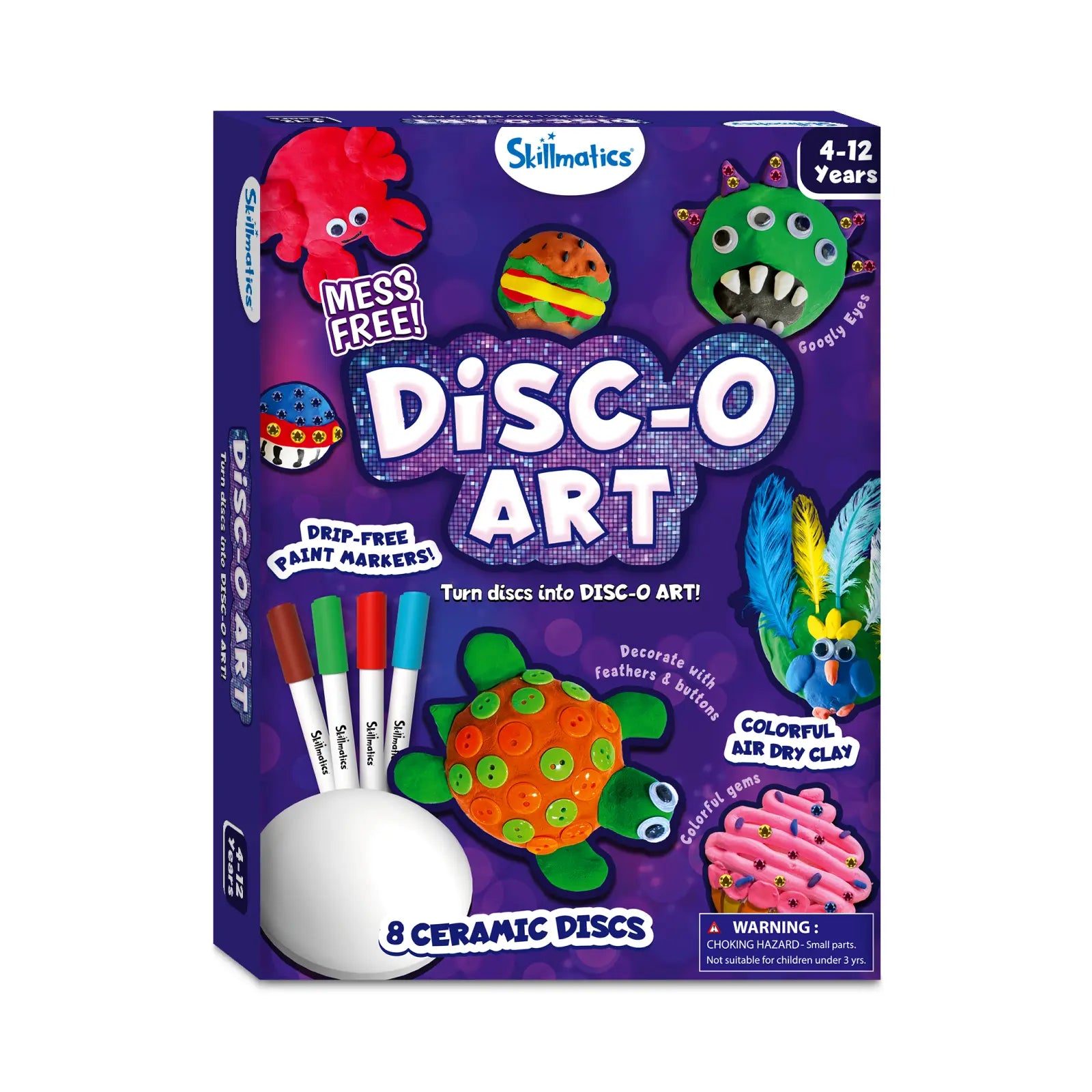 Skillmatics Disc-O Art - Art & Craft Activity for Kids - Multicolor