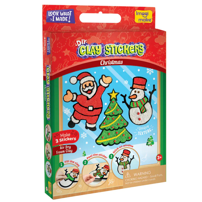 Imagi Make Clay Stickers - Christmas