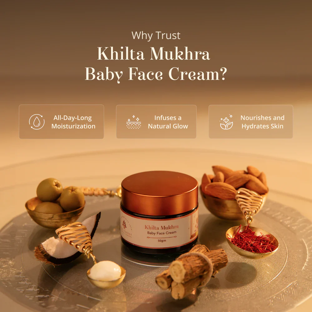 Baby Forest Khilta Mukhra Baby Face Cream