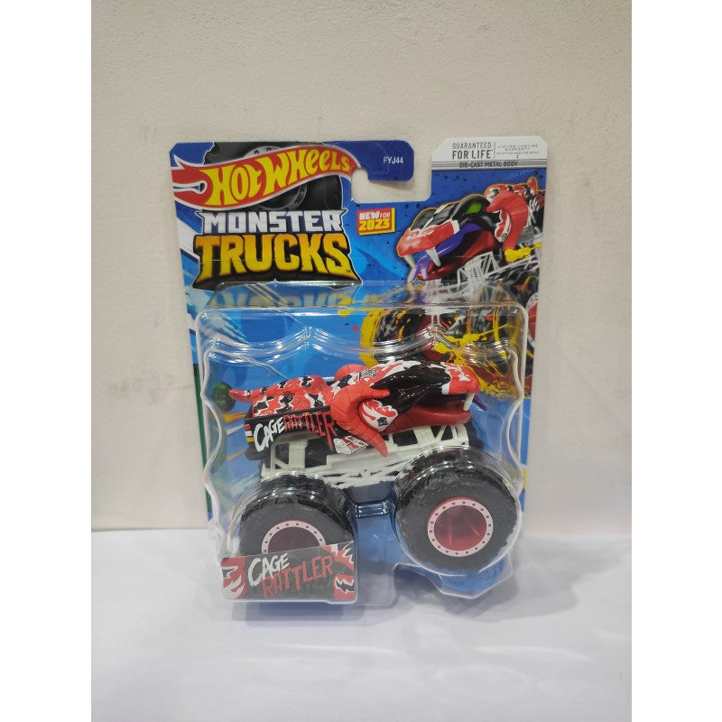 Hot Wheels Monster Trucks Oversized CAGE RATTLER Released 2023