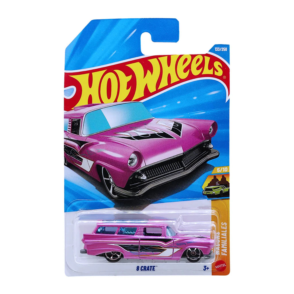 Hot Wheels Mainline Imported Premium - F Case 2026 - Long Card - 8 Crate