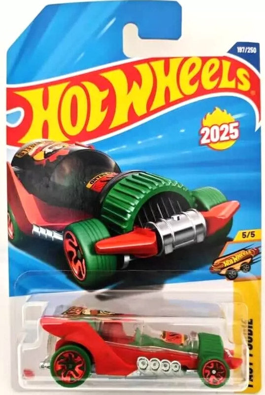 Hot Wheels Mainline - J Case | K Case 2025 - Hot Wheengs - HW Fast Foodie - Long Card