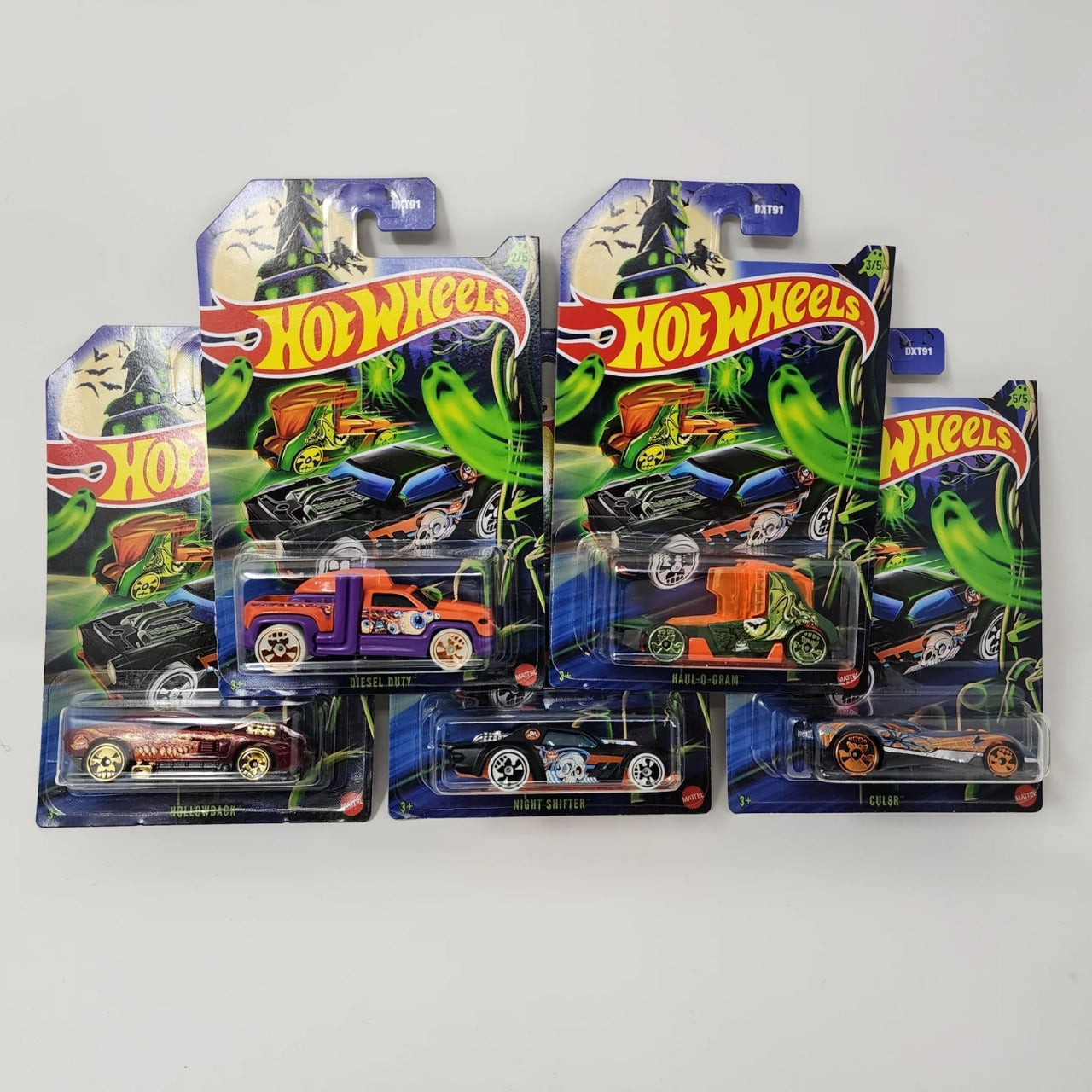 Hot Wheels 2025 Imported Premium - Halloween Series – Limited Edition 5 Car Set (Imported)