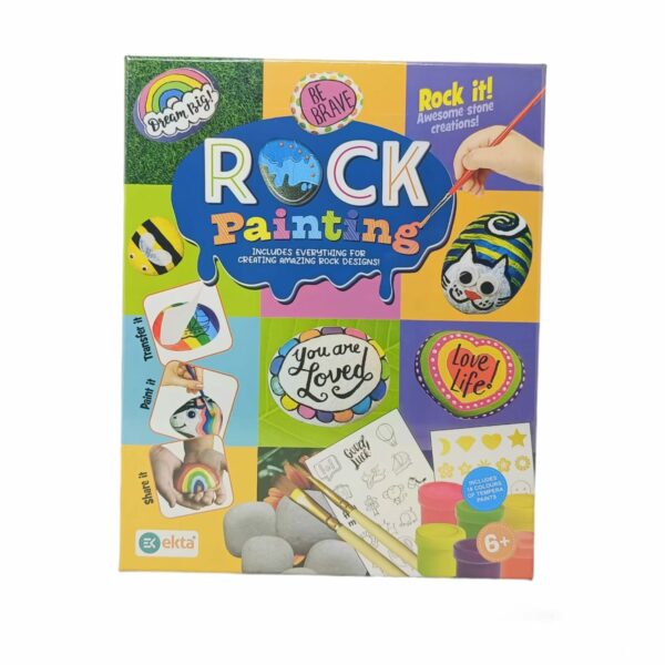 Rock Painting by Ekta - Multicolor