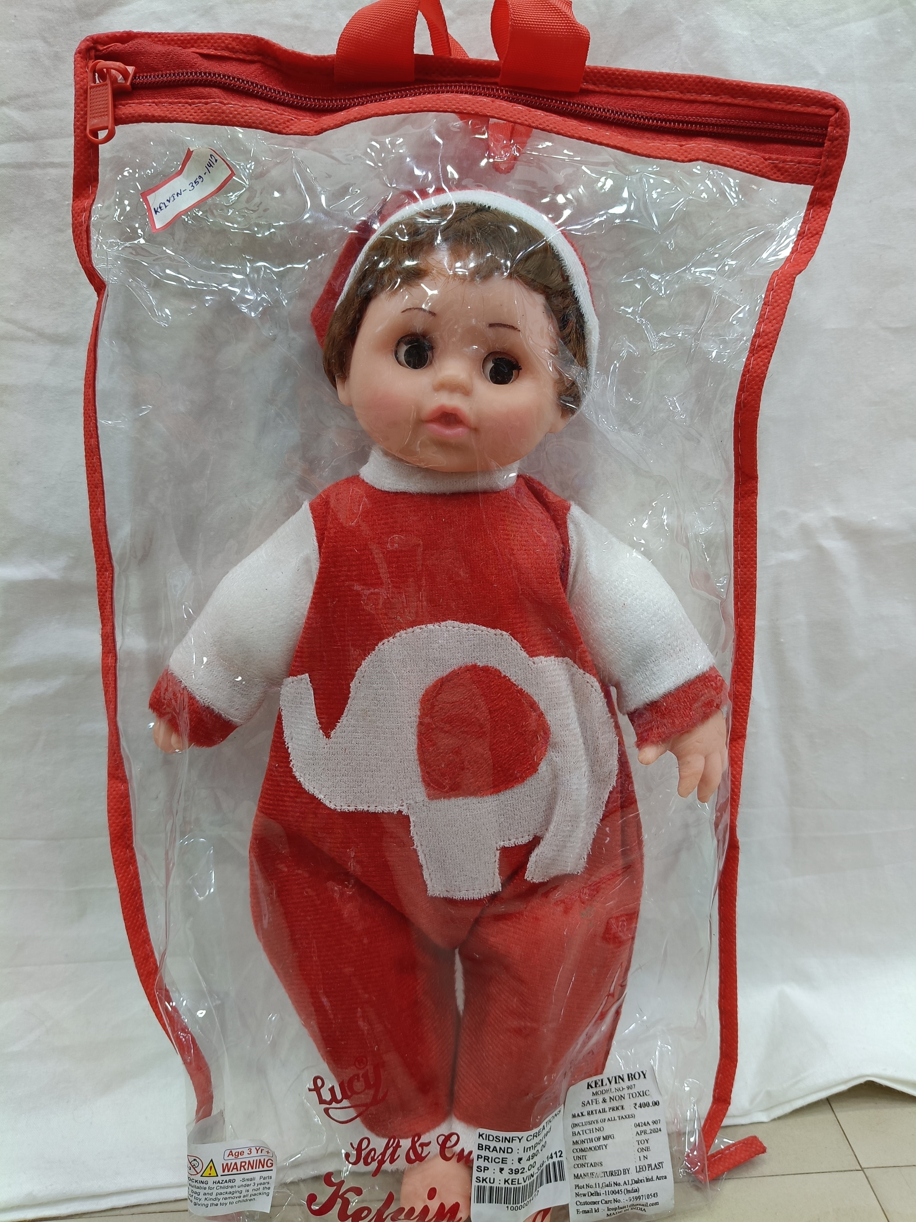 Lucy Kelvin Boy Doll for Kids - Multicolour