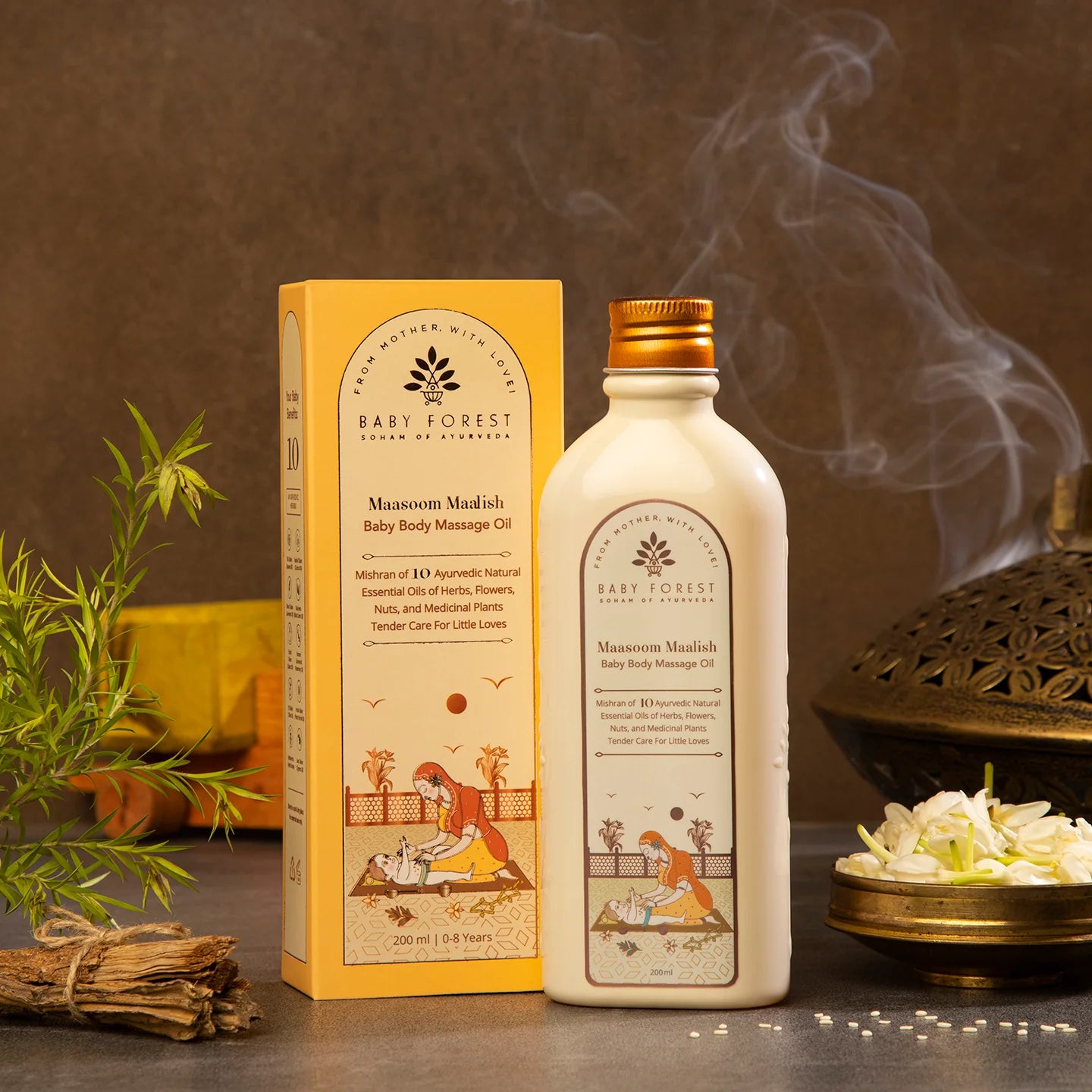 Baby Forest Maasoom Maalish Baby Body Massage Oil