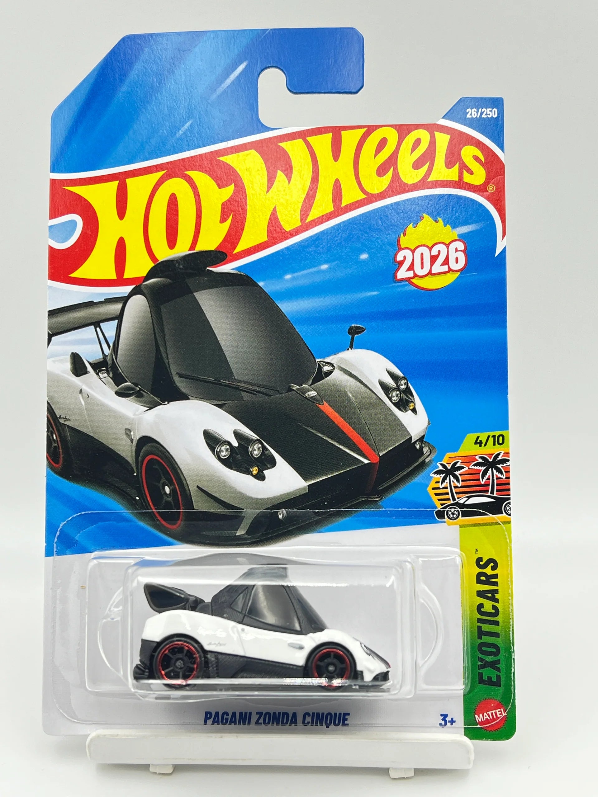 Hot Wheels Imported Premium - Short Card - Pagani Zonda Cinque
