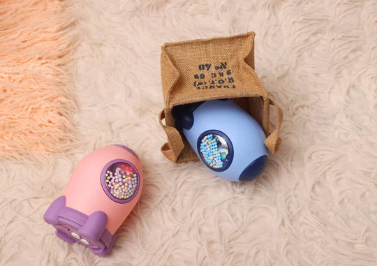 ilearnngrow Rocket Piggy Bank - Multicolor - Assorted